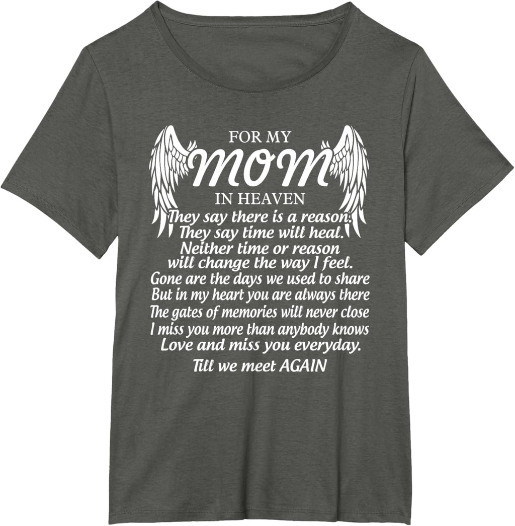 For My Mom In Heaven Love My Mom So Much Missing Mother Day