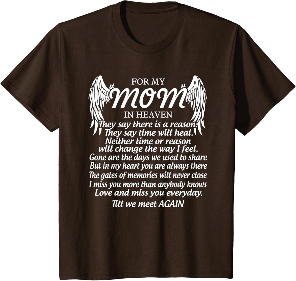 For My Mom In Heaven Love My Mom So Much Missing Mother Day