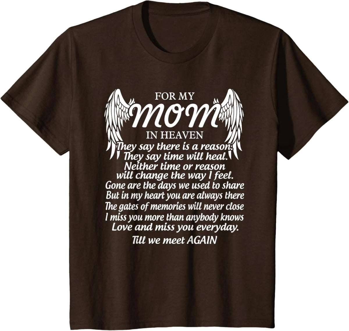 For My Mom In Heaven Love My Mom So Much Missing Mother Day