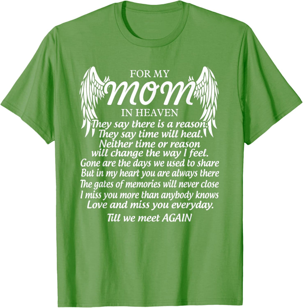 For My Mom In Heaven Love My Mom So Much Missing Mother Day