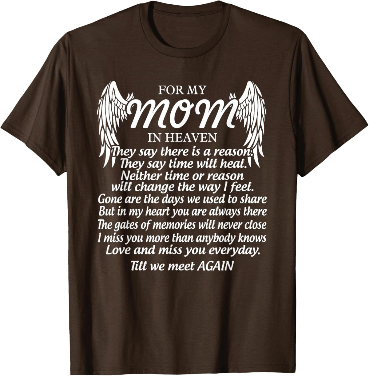 For My Mom In Heaven Love My Mom So Much Missing Mother Day