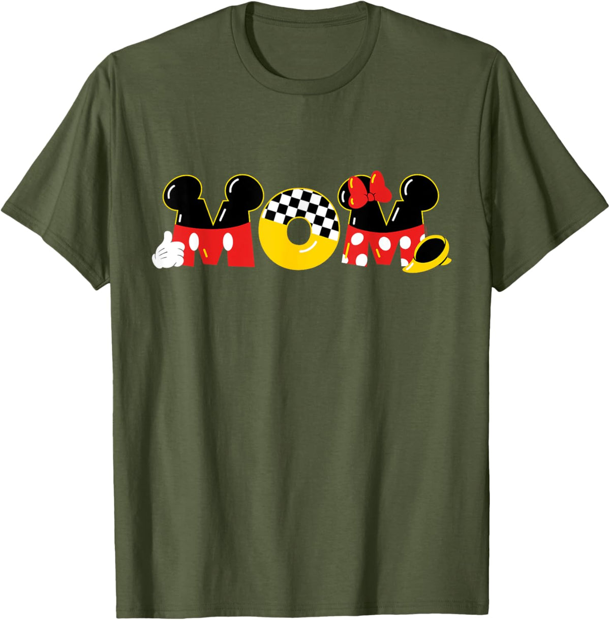 Disney Mickey Mouse & Minnie Mouse Mom Mother\u2019s Day Birthday Mother Shirt