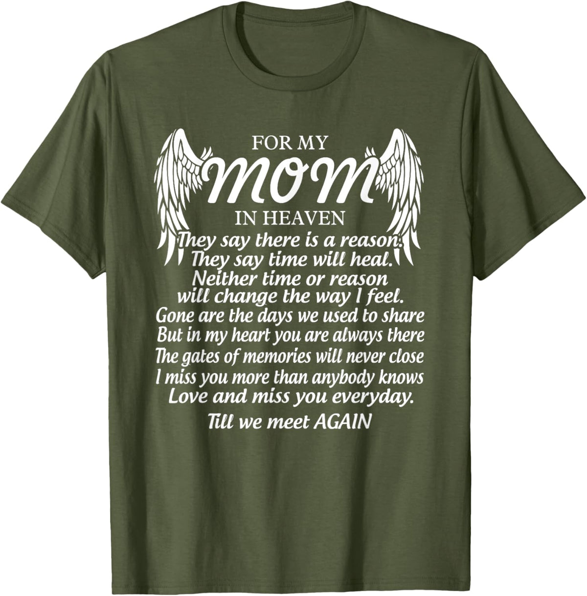 For My Mom In Heaven Love My Mom So Much Missing Mother Day