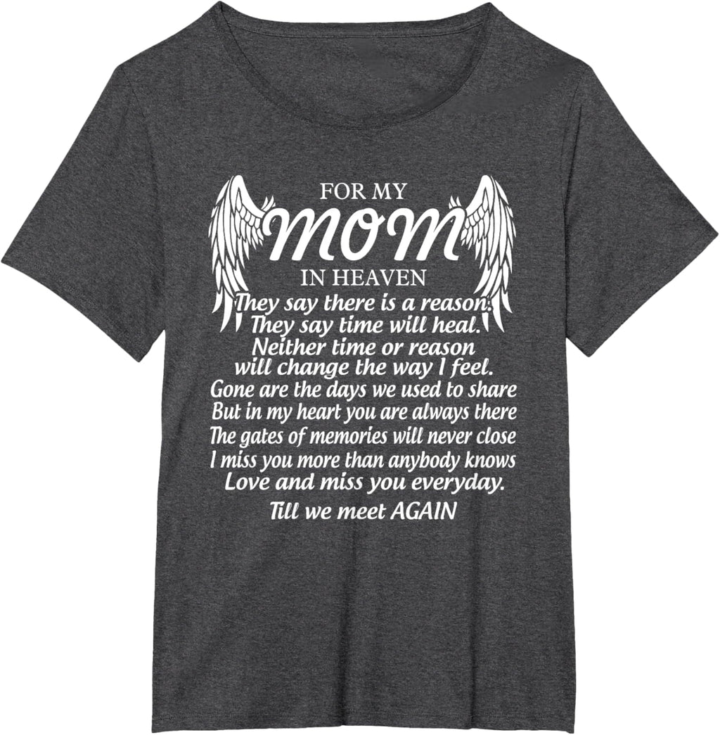 For My Mom In Heaven Love My Mom So Much Missing Mother Day