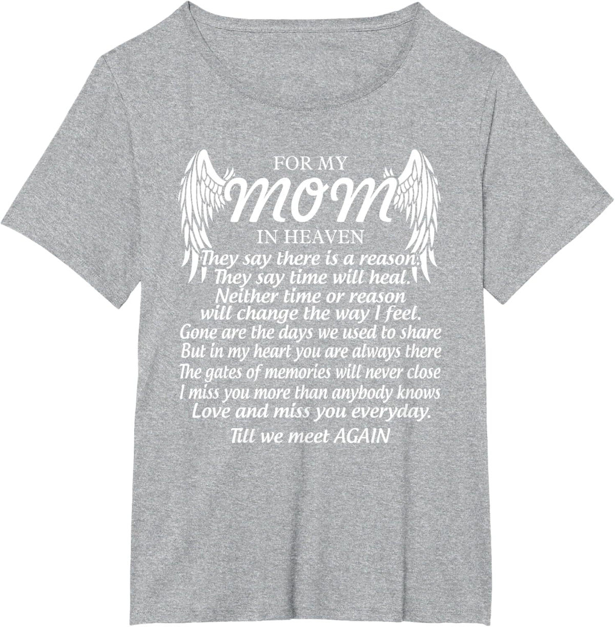 For My Mom In Heaven Love My Mom So Much Missing Mother Day