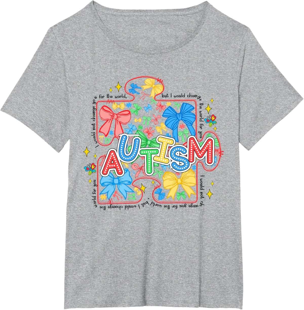 Autism Awareness Coquette Bow Autism Awareness Puzzle Piece