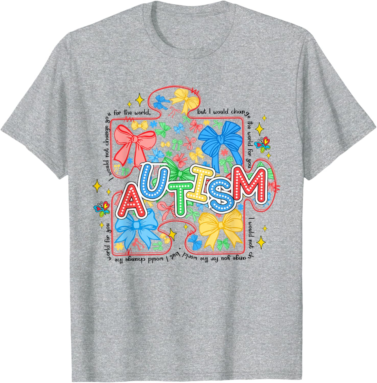 Autism Awareness Coquette Bow Autism Awareness Puzzle Piece