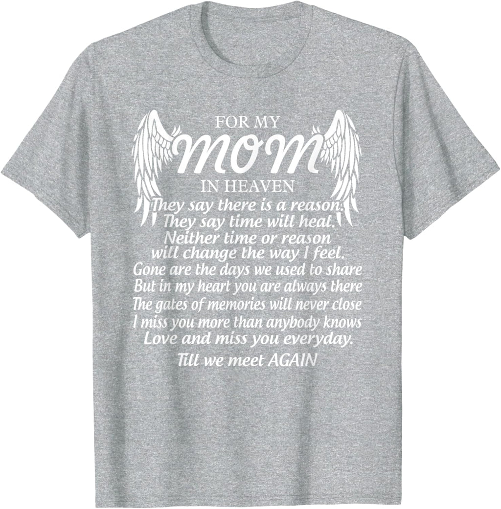 For My Mom In Heaven Love My Mom So Much Missing Mother Day