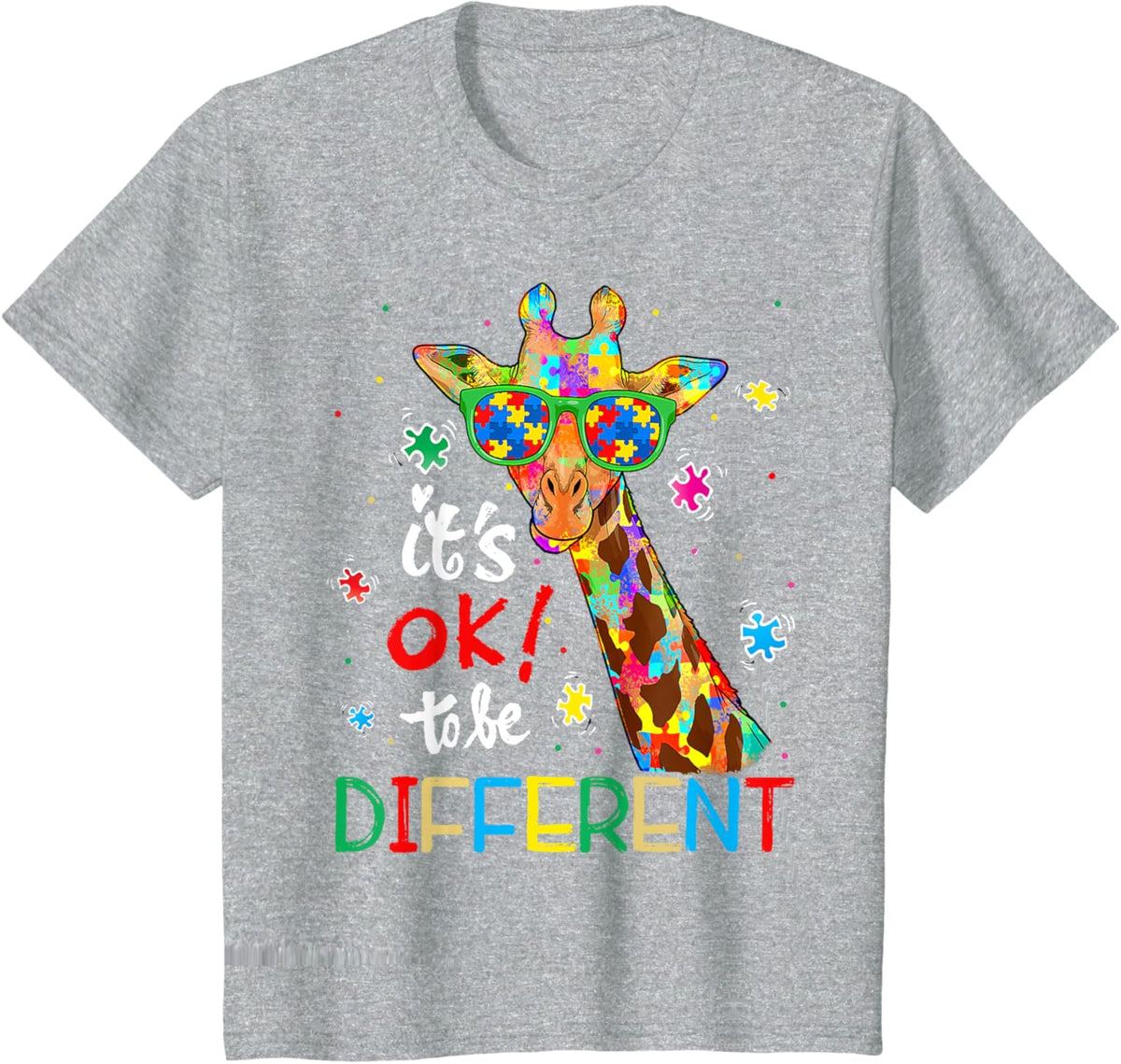 Autism Awareness Acceptance Women Kid Its Ok To Be Different